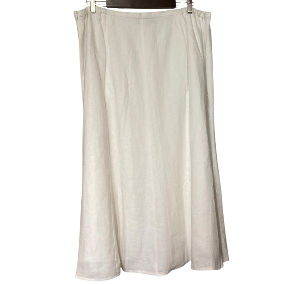 TALBOTS A-Line Linen Skirt NEW - Picture 4 of 9